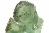 Cubic, Green Fluorite Cluster With Base #39127-4